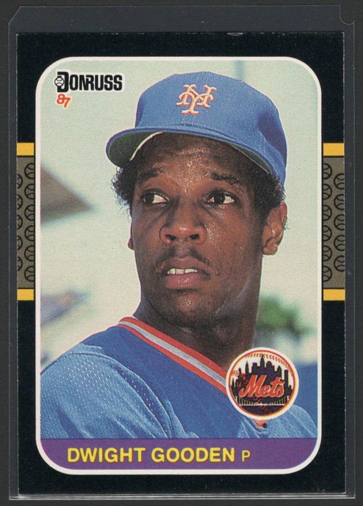 1987 Donruss #199 Dwight Gooden front
