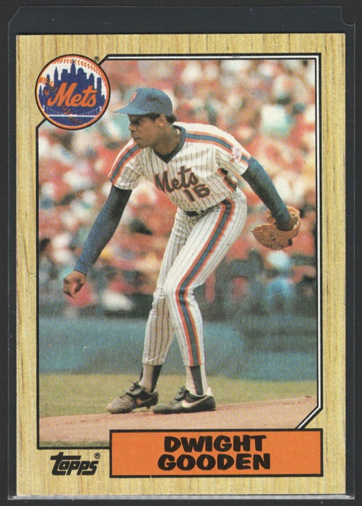 1987 Topps #130 Dwight Gooden front