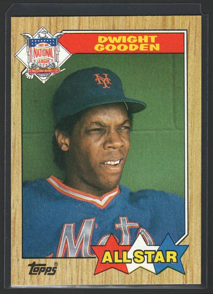 1987 Topps #603 Dwight Gooden All-Star front