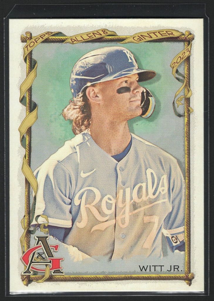 2023 Topps Allen & Ginter #84 Bobby Witt Jr. front