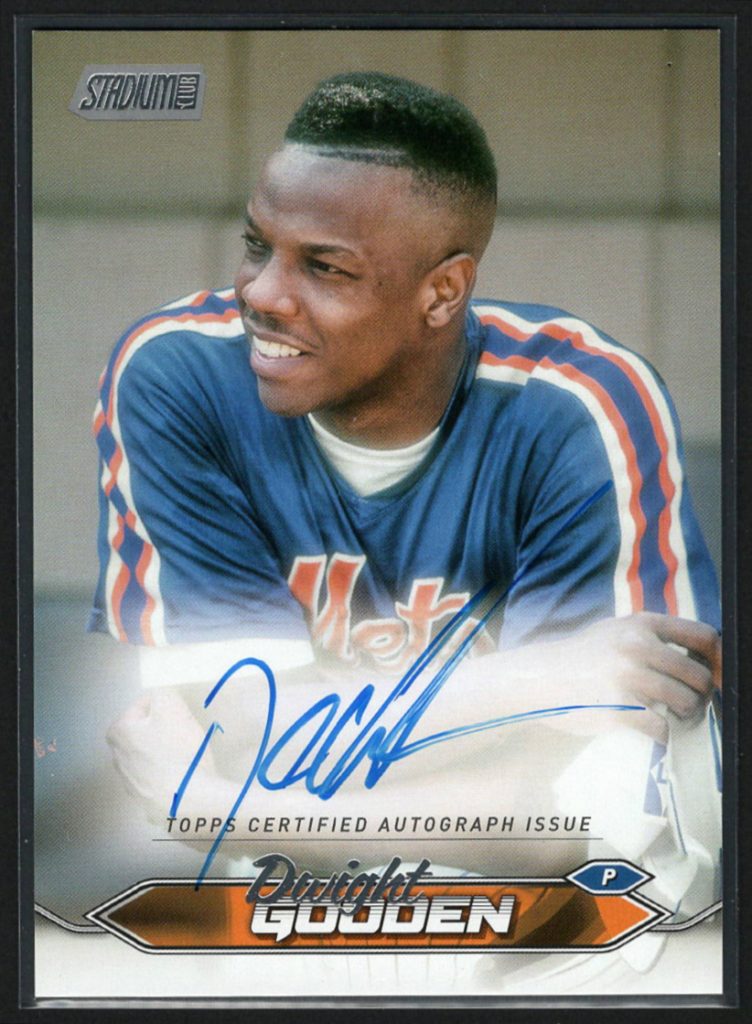 2024 Stadium Club #SCBA-DG Dwight Gooden Real One Autograph front