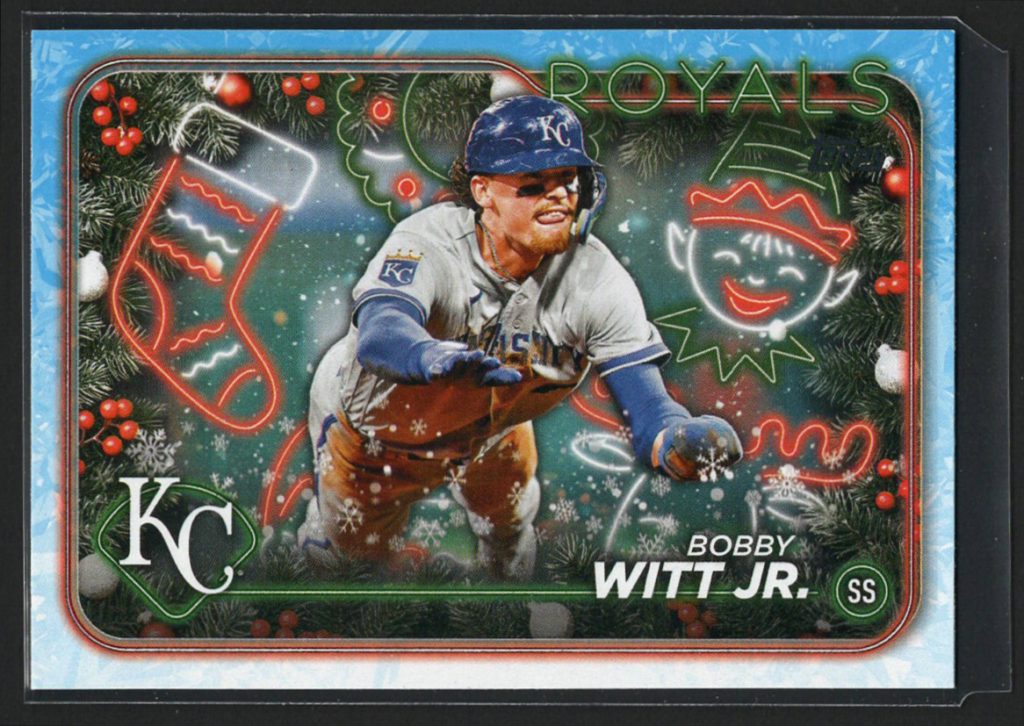2024 Topps Holiday #H111 Bobby Witt Jr. front