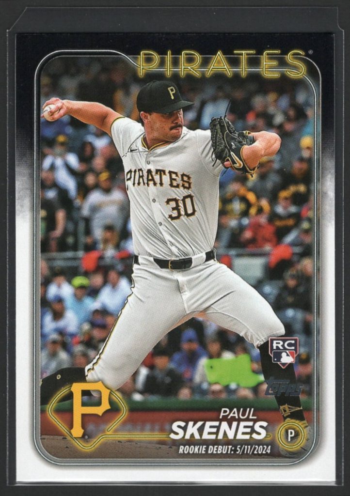 2024 Topps Update Series #288 Paul Skenes Rookie front