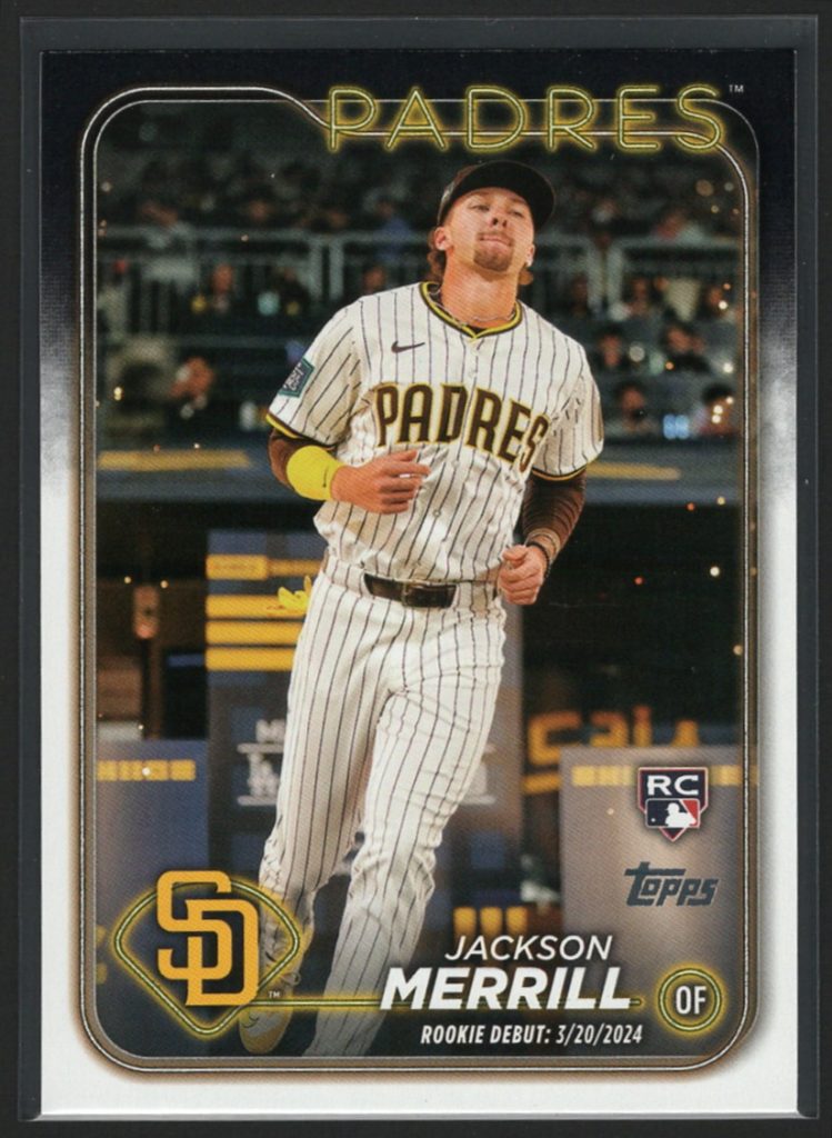 2024 Topps Update Series #US169 Jackson Merrill Rookie front