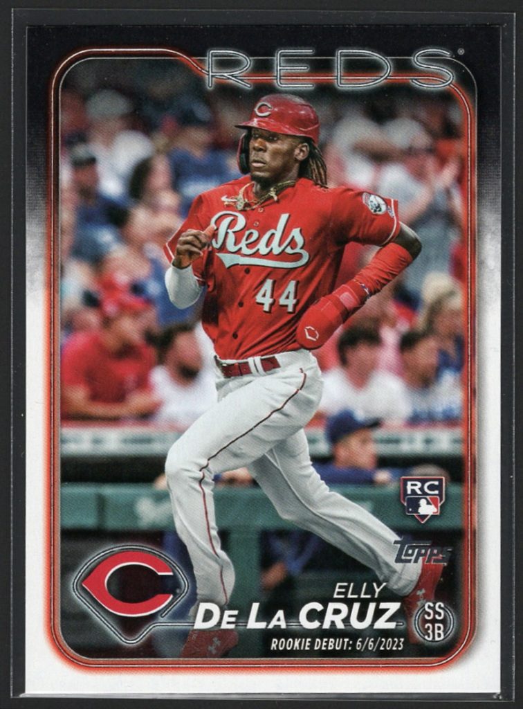 2024 Topps Update Series #US350 Elly De La Cruz Rookie Card front