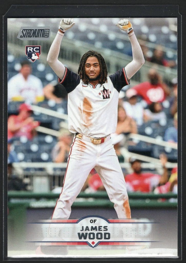 2025 Stadium Club #175 James Wood Rookie front