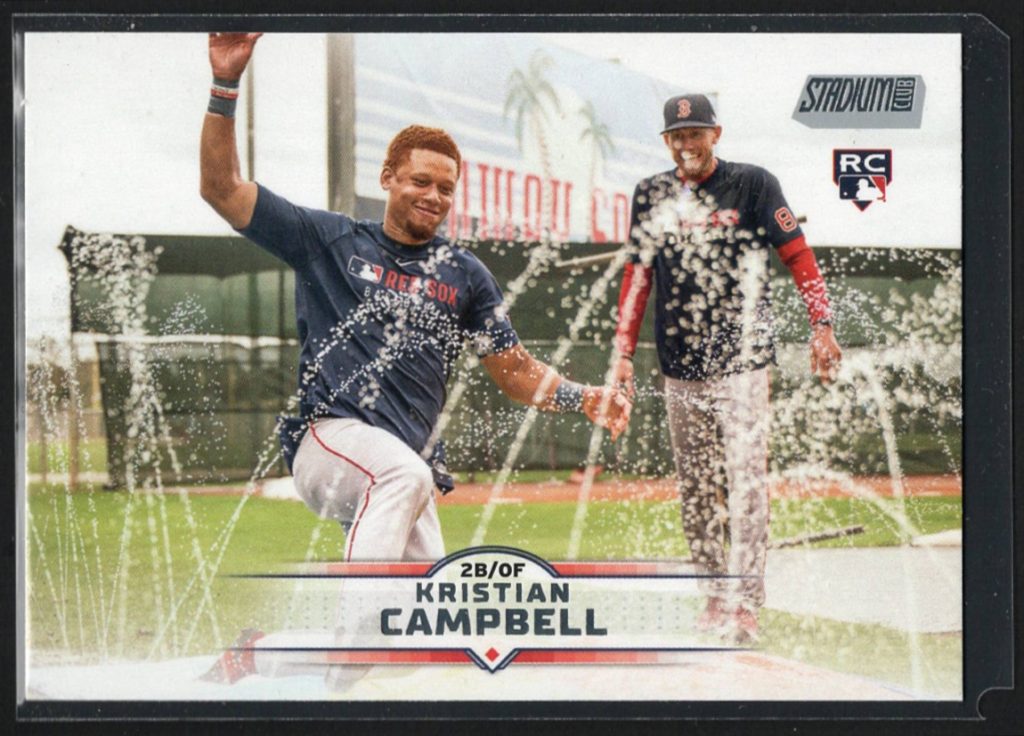 2025 Stadium Club #34 Kristian Campbell Rookie front