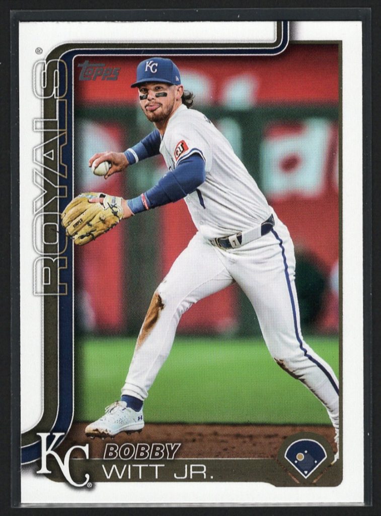 2025 Topps #100 Bobby Witt Jr. front