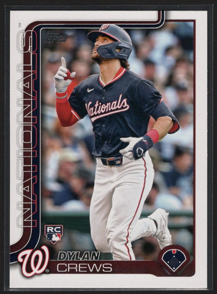 2025 Topps #74 Dylan Crews Rookie front