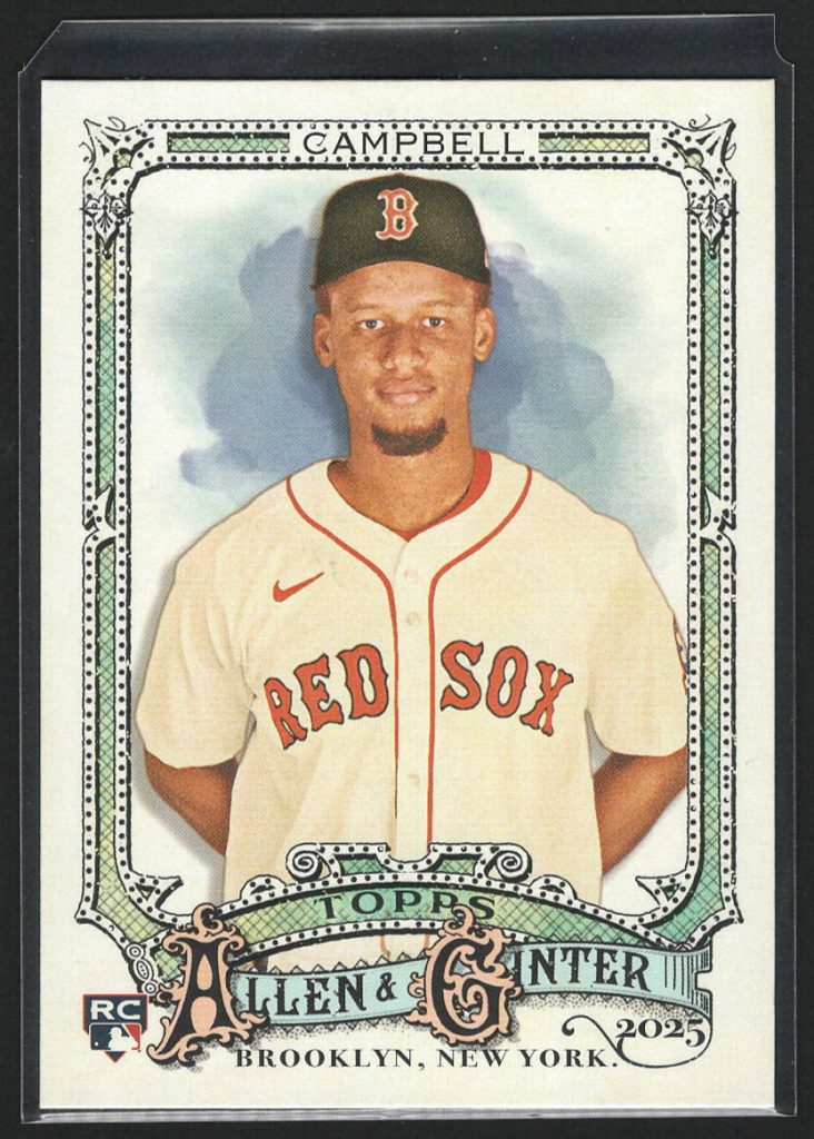 2025 Topps Allen & Ginter #89 Kristian Campbell Rookie front
