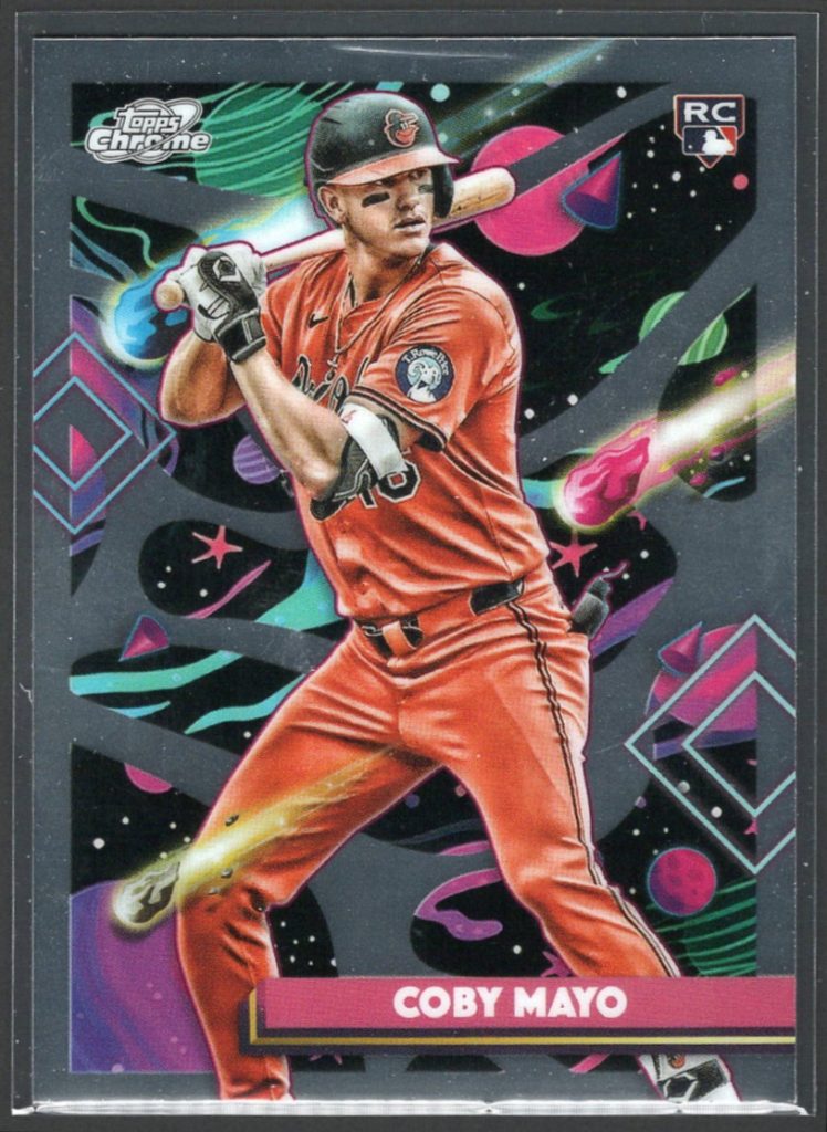 2025 Topps Cosmic Chrome #154 Coby Mayo front