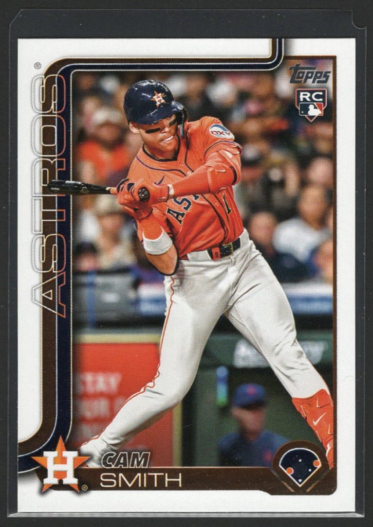2025 Topps Update Series #US298 Cam Smith Rookie front
