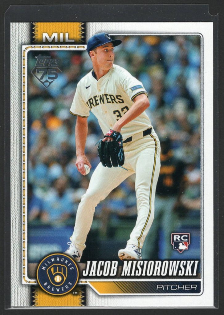 2026 Topps #10 Jacob Misiorowski Rookie front