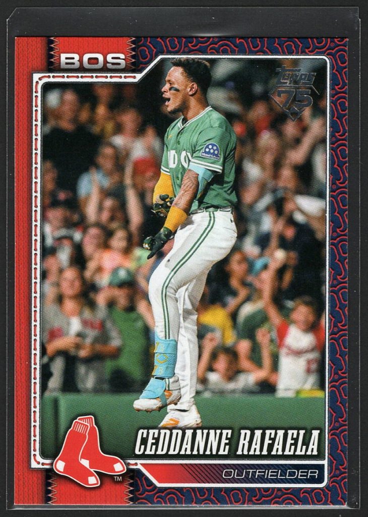 2026 Topps #101 Ceddanne Rafaela Team Color Border variation front