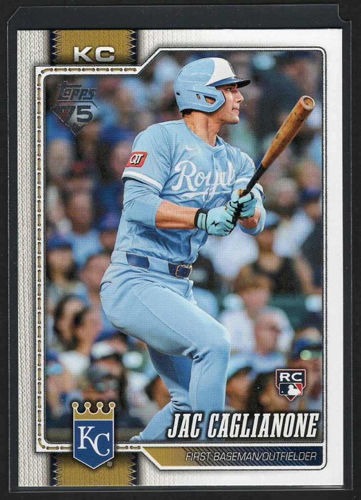 2026 Topps #138 Jac Caglianone Rookie front