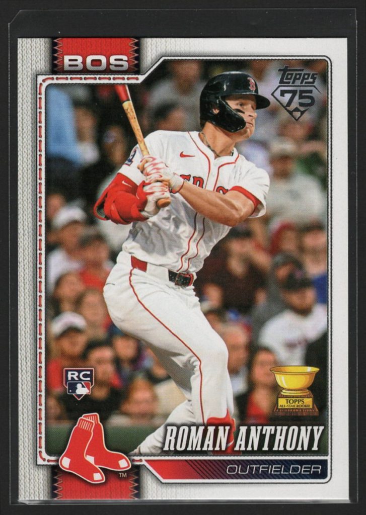 2026 Topps #189 Roman Anthony Rookie base front