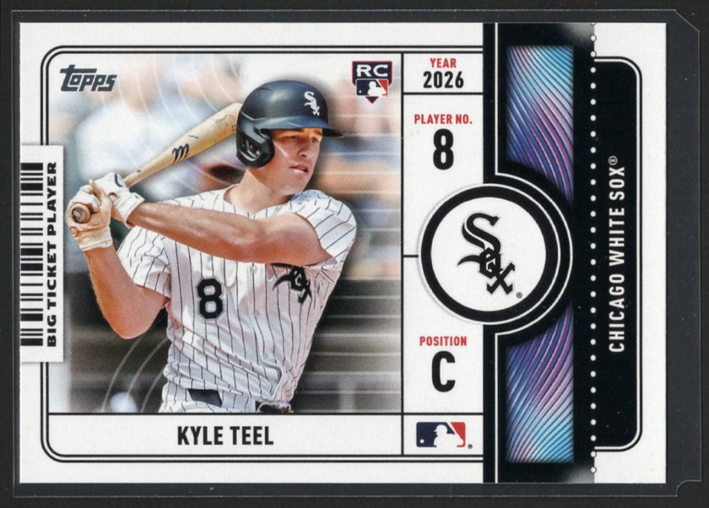 2026 Topps #BTP-26 Kyle Teel Rookie Big Ticket Player insert front