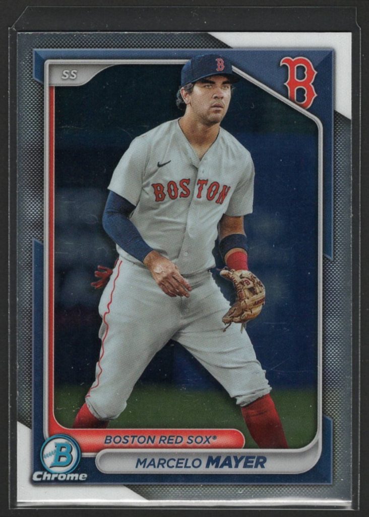 2024 Bowman Chrome #BCP-44 Marcelo Mayer Bowman Chrome Prospect front