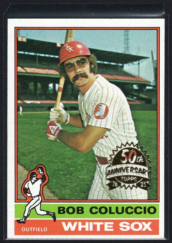 2025 Topps Heritage High Number #333 Bob Coluccio 1976 Topps Original Buybacks insert front
