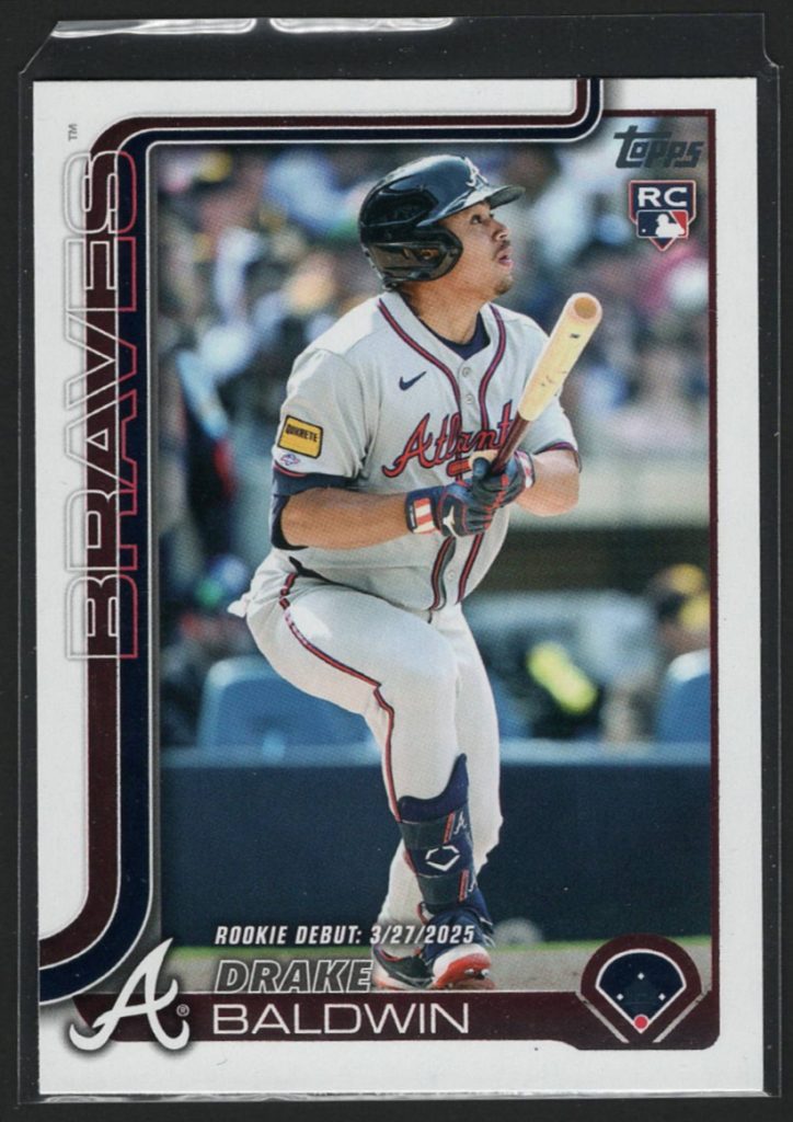 2025 Topps Update Series #US113 Drake Baldwin Rookie front