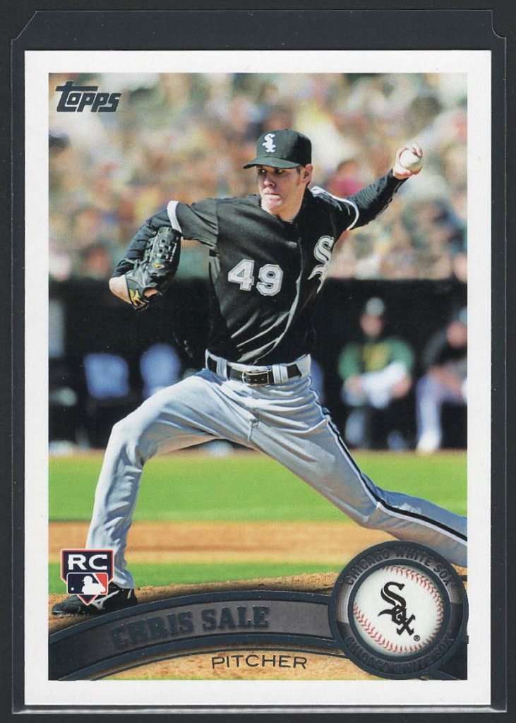 2011 Topps #65 Chris Sale Rookie front
