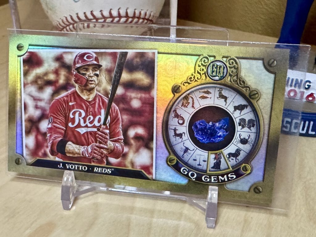 2022 Gypsy Queen #GGM-5 Joey Votto Gypsy Gems Minis insert reflection