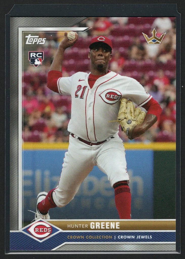 2022 Topps Crown Collection #5 Hunter Greene Rookie front