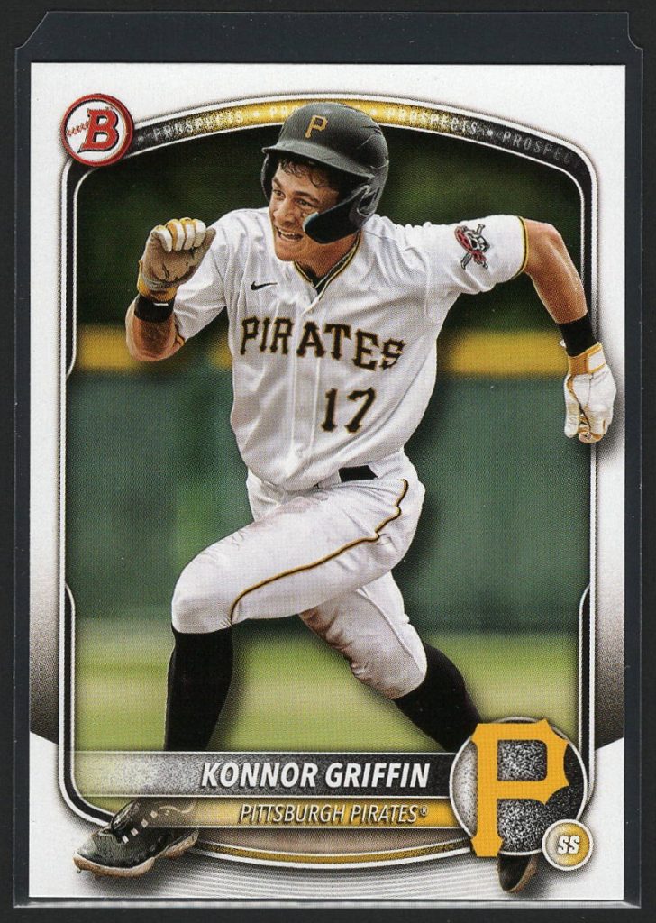 2025 Bowman #BP-86 Konnor Griffin Prospects front