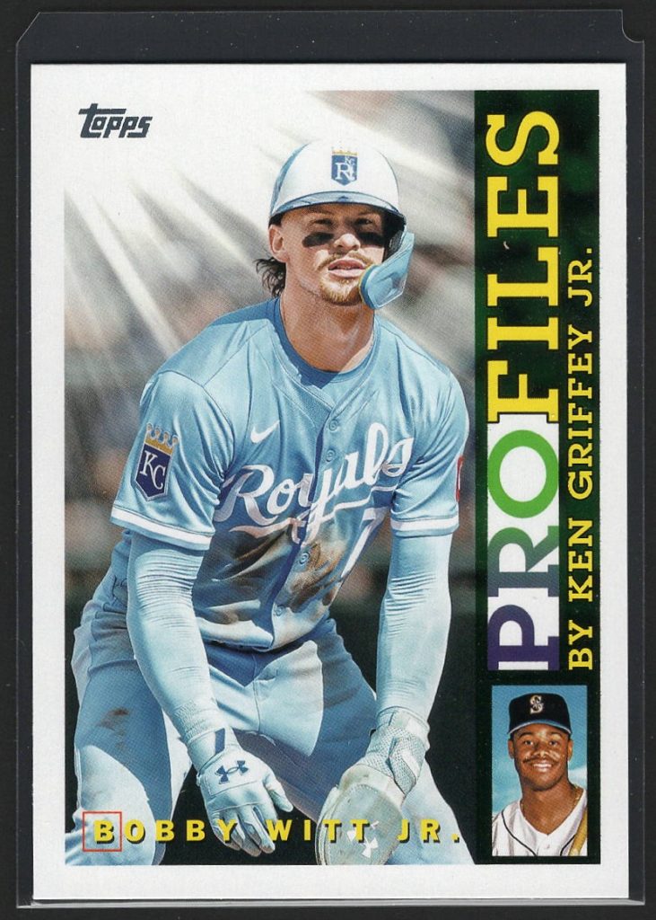 2026 Topps #TP-16 Bobby Witt Jr. ProFiles insert front